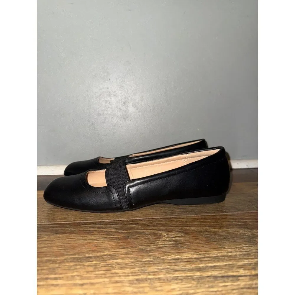 Mootsies Tootsies Black Mary Jane Flats
